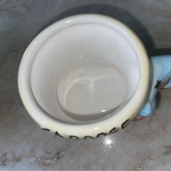 VTG Christmas Bear Train Cookie Jar Cocoa Cart Marshmallow Car - Picture 7 of 14